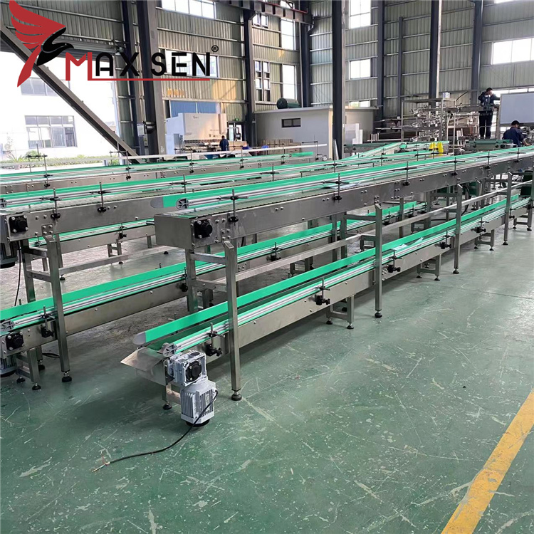 High Quality Top Chain Conveyor Plastic Belt Conveyor System for Light Industry