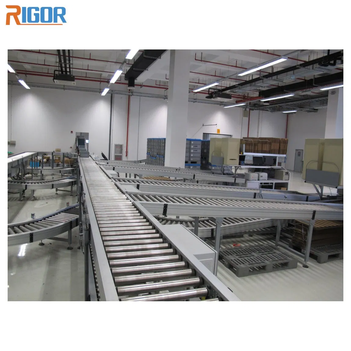 Premium Lightweight Gravity Roller Conveyor System for Efficient Material Handling