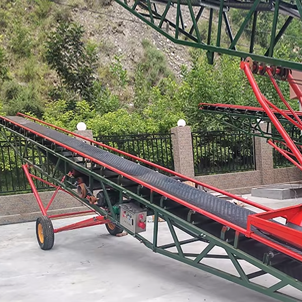 Heavy-duty Belt Conveyors for Large-scale Mines, Adjustable-speed Industrial Material Handling Belt Conveyors