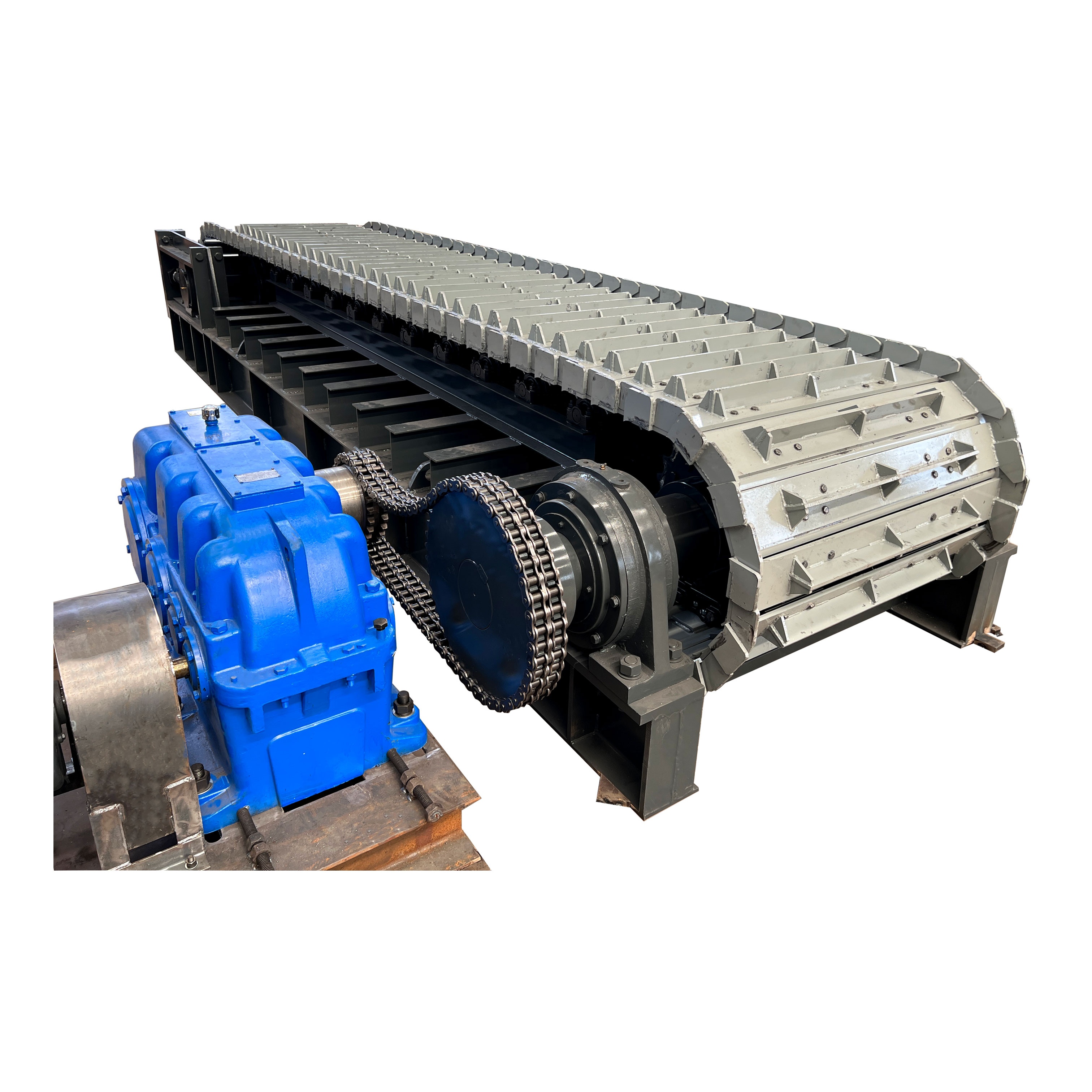 TIANYU BWZ1200x5000mm Small Raw Coal Apron Feeder Sand Aggregate Heavy Duty Crawler D4 D6 Chain Plate Conveyor