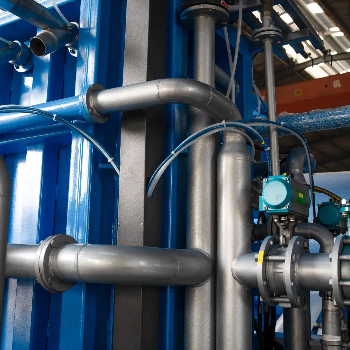 Turnkey EPS Vertical Block Production Line with Vacuum System and Conveyor (Installation Service)