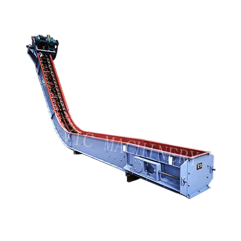 Full autoamtic industrial robust chain drag buried scraper conveyor system for precision grain and oil cake horizontal and vertical transport
