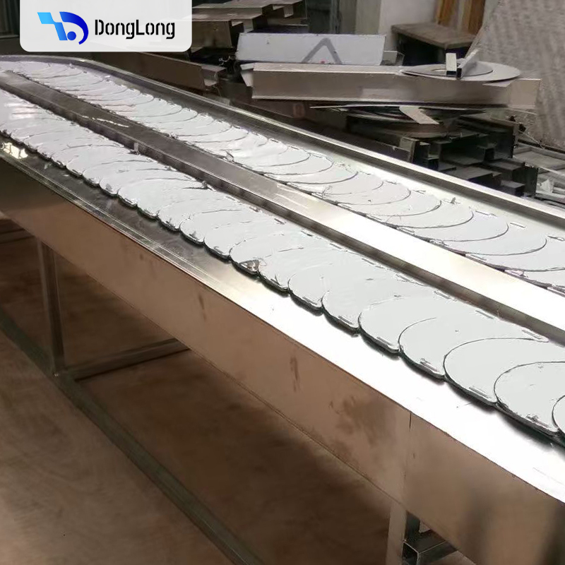 Plastic Material Conveyor System Rotating Sushi Conveyor Belt Rotating Small Hot Pot Equipment