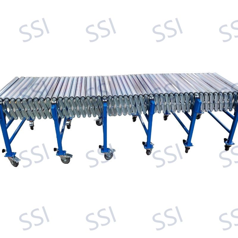 Customized Expandable Gravity Flexible Skate Wheel Conveyor System