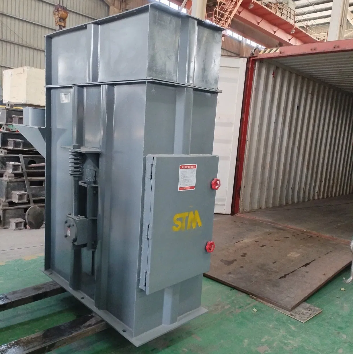 Industrial Vertical Lift Conveyor Automated Bucket Elevator System for Aggregate Plant