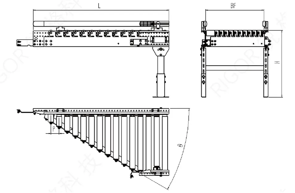 Roller Merge Conveyor Details