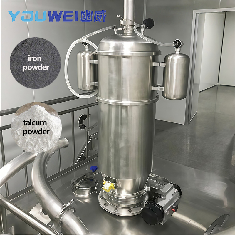 Intelligent Vacuum Conveyor AI-Controlled Powder Transfer with Self-Learning Optimization
