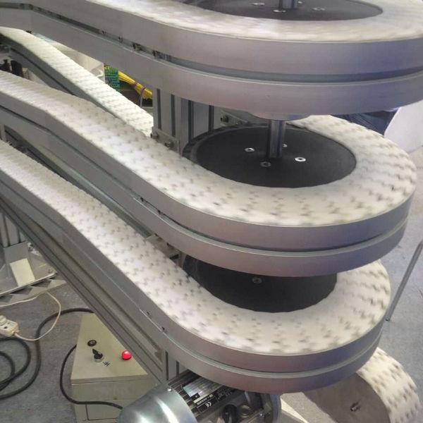 Moduline Conveyor Systems with Cleat Chains