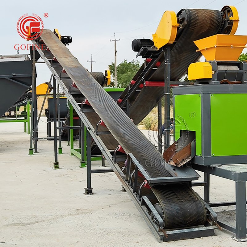Stainless Steel Food-Grade Belt Conveyor System for Food and Chemical Industries