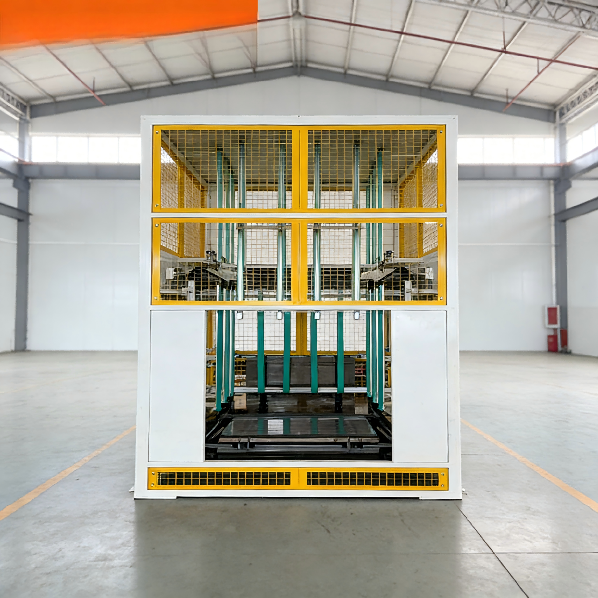 Industrial 10k Electric Freight Elevator Automatic Panel Control Heavy Duty Lift Conveyor Generate Freight Ladder Lift Conveyor
