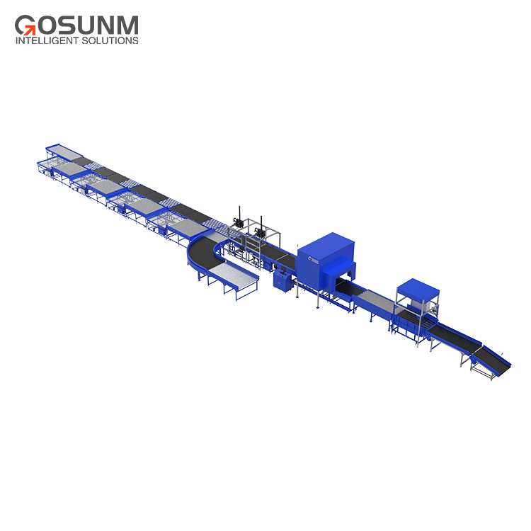 High-Speed Automated Sorting Conveyors with Innovative Scanning Solutions