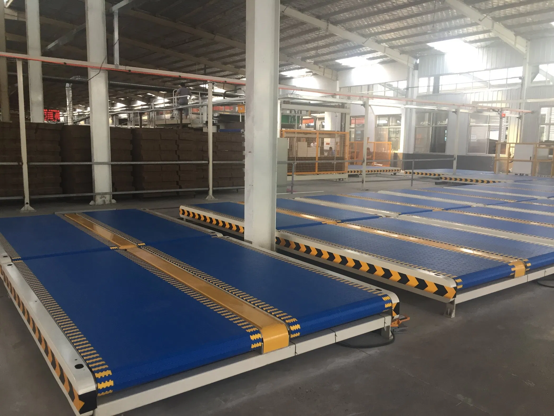 Durable Efficient Integrated Automatic Whole Factory Conveyor System with Paper Roll Handling Auto Modular Belt Conveyor Belt Steel Roller Conveyor System