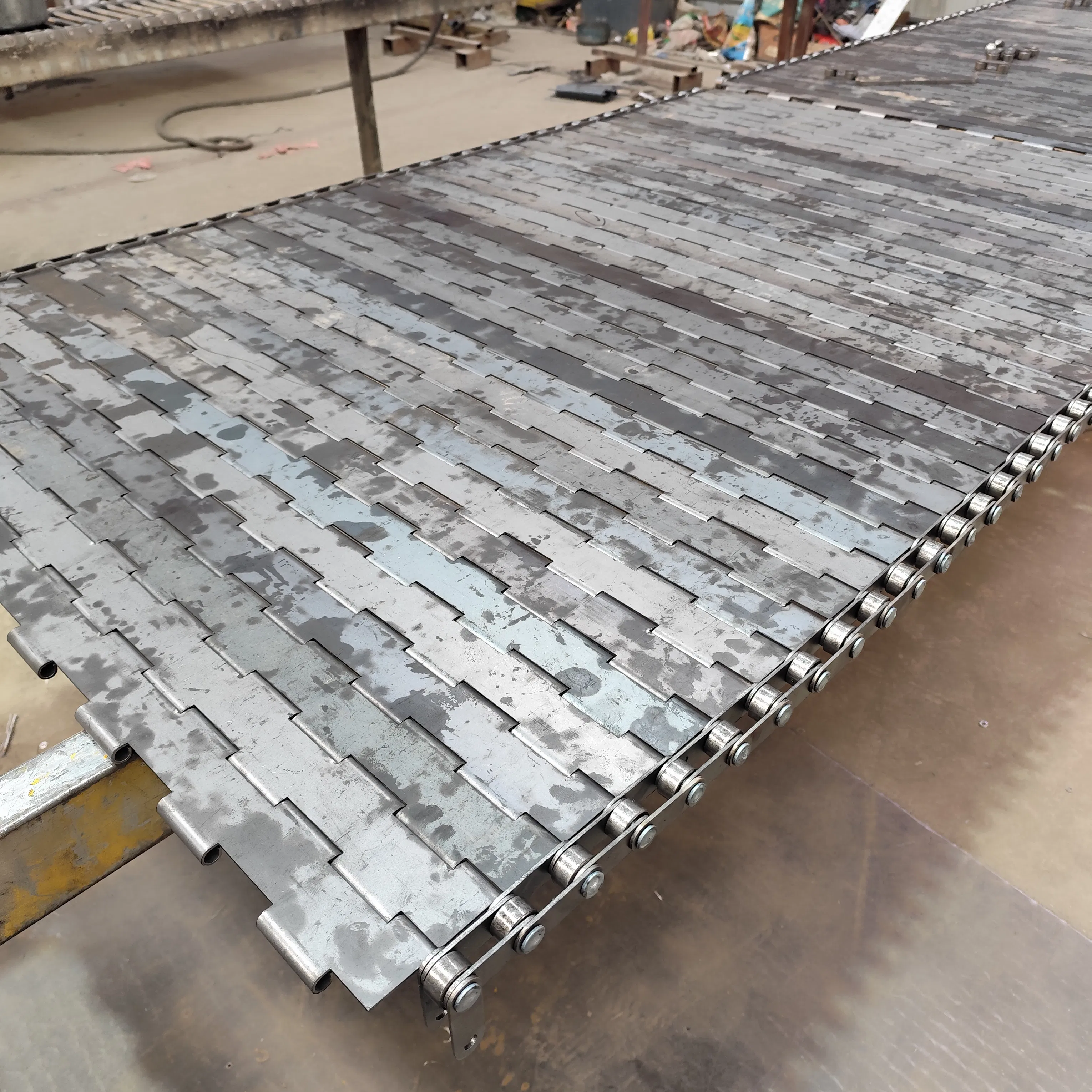 Customized Plate Belt Conveyor System with 500 Kg Weight Capacity