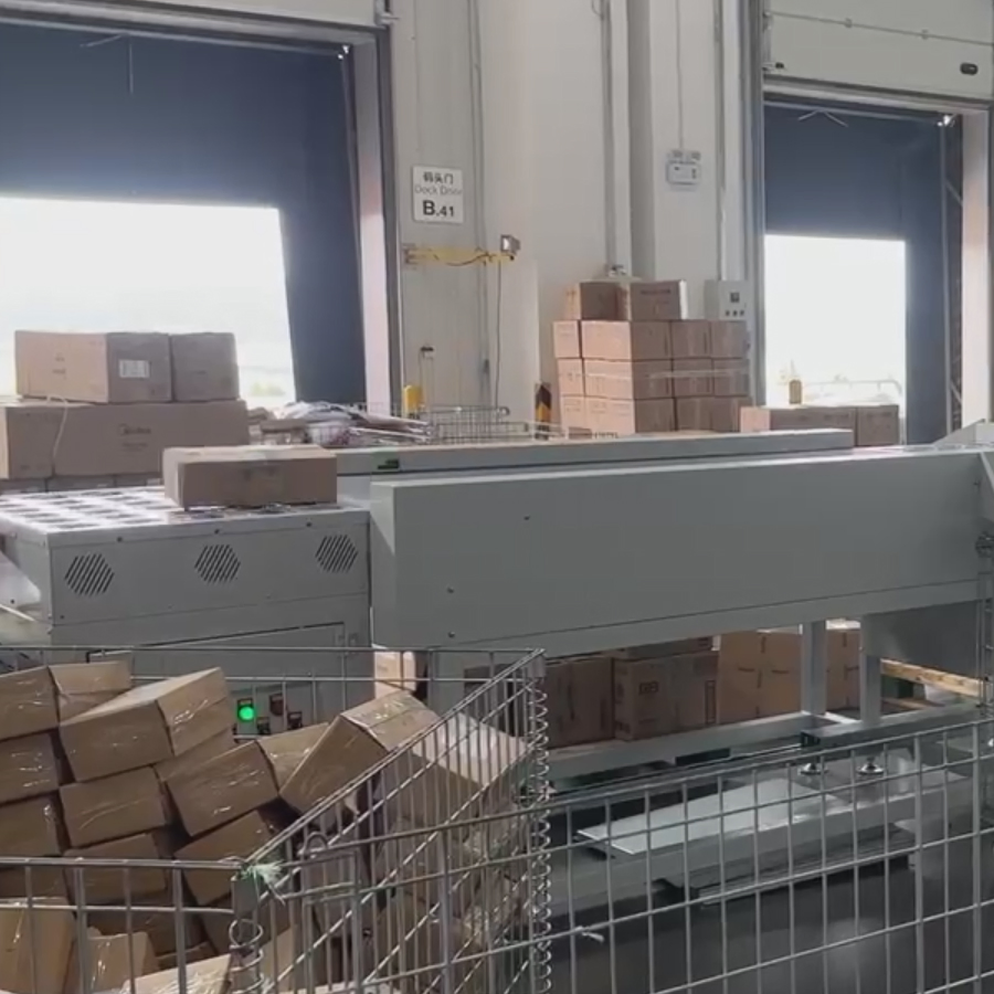 Sorting System Parcel Conveyor Sorter Warehouse Parcel Sorting System Balance Wheel Sorter