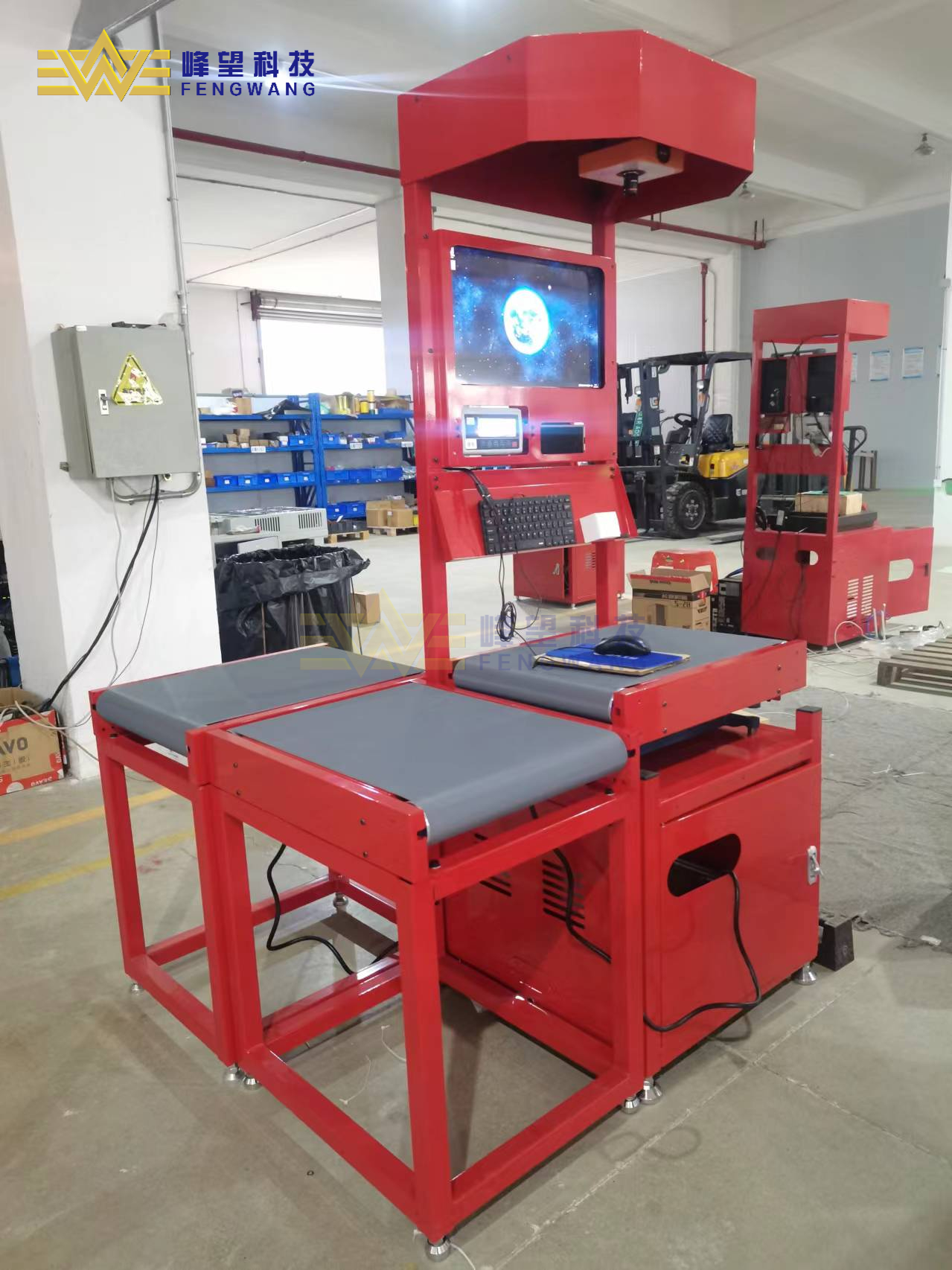 New Static 4-Way Anti-Static Parcel Diverting Conveyor Package Distribution Device E-commerce Warehouse Logistics Sorting 1 Year