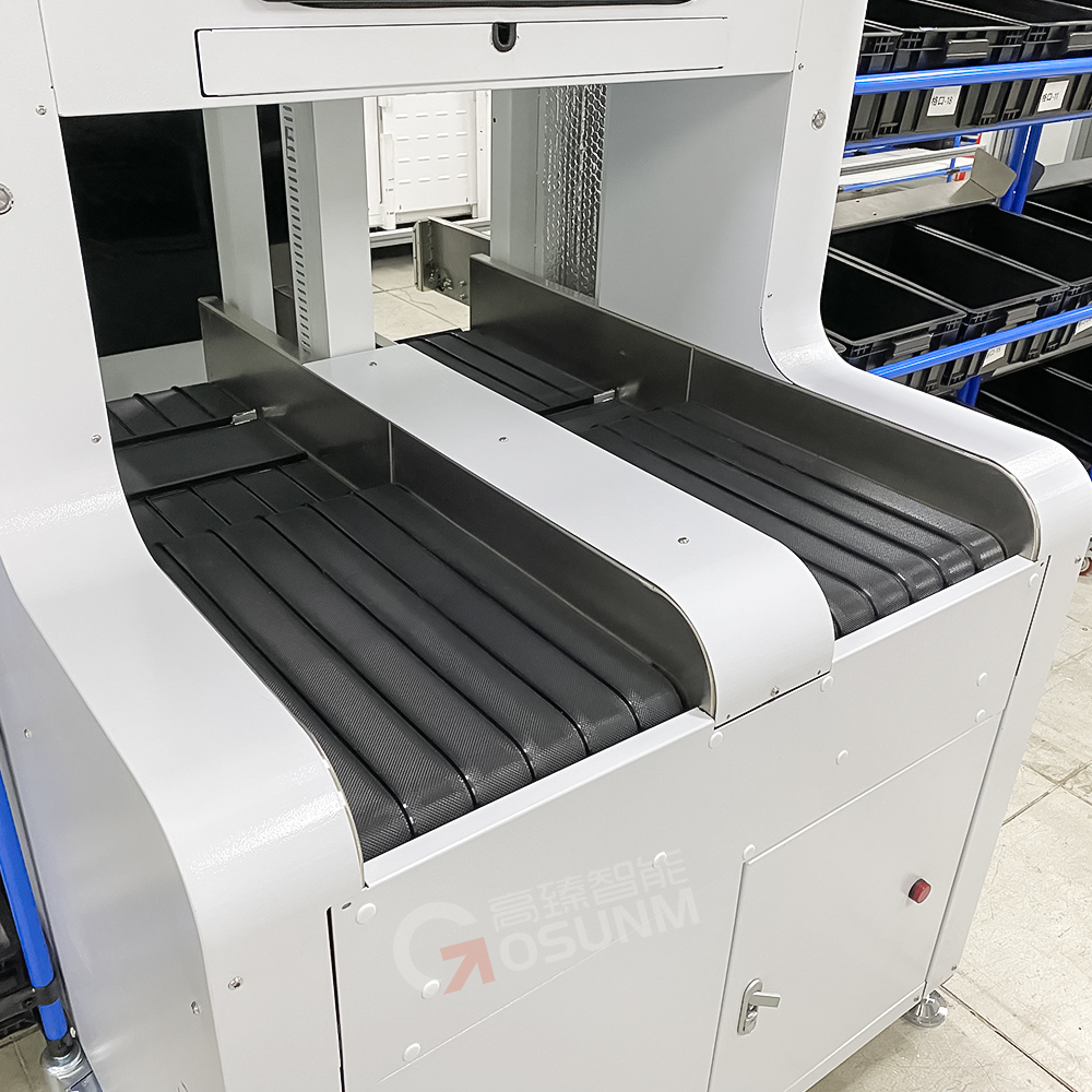 Automatic Small Item E-Commerce Parcel 3D Sorting Machine With Conveyors For Logistic Storage Warehouse Use