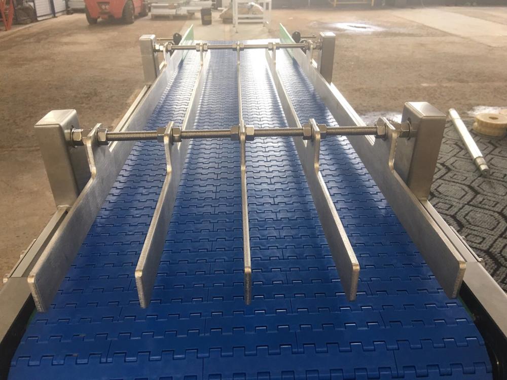 Low Maintenance Modular Belt Conveyer / Food Modular Conveyor