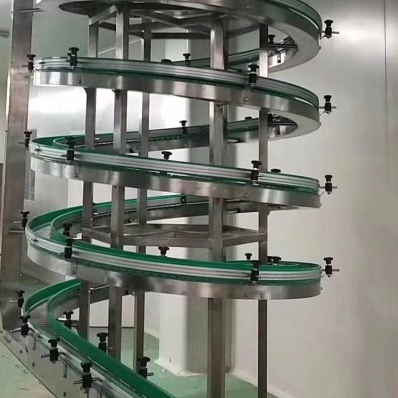 Hygienic Modular Food Grade Chilling Conveyor System for Bakery Cooking Equipment with Efficient Cooling Packaging Automation