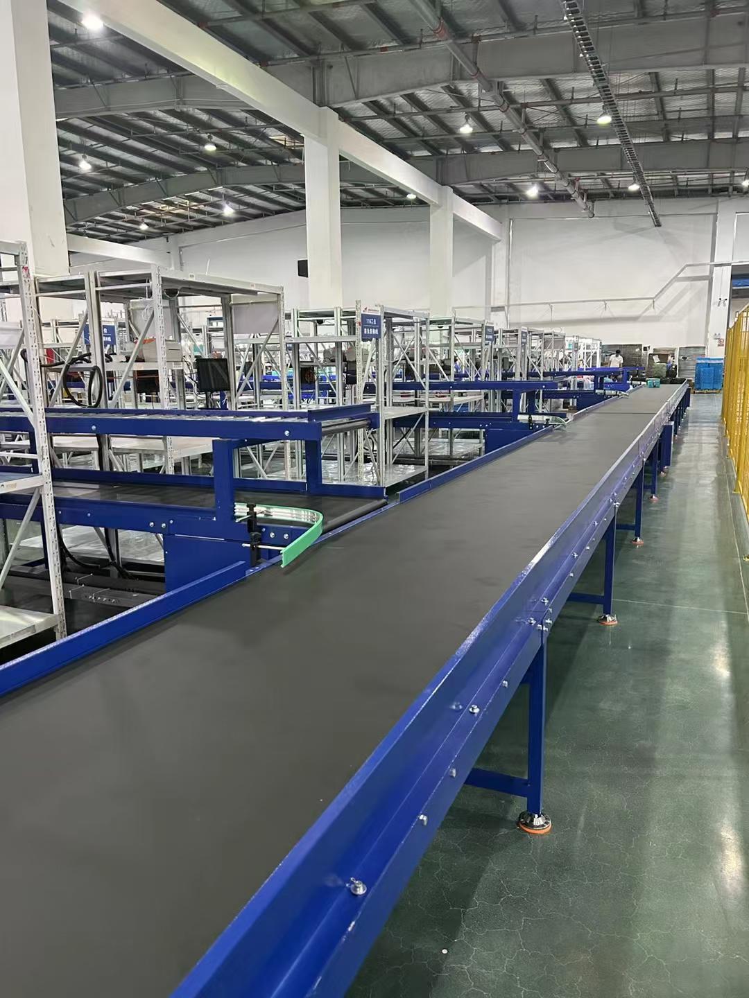 Custom Intelligent Belt Conveyor System for Logistics Express &amp; E-commerce Package Equipment