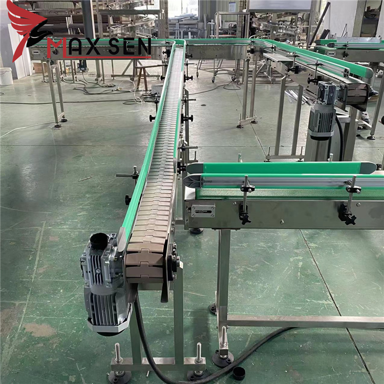 High Quality Top Chain Conveyor Plastic Belt Conveyor System for Light Industry