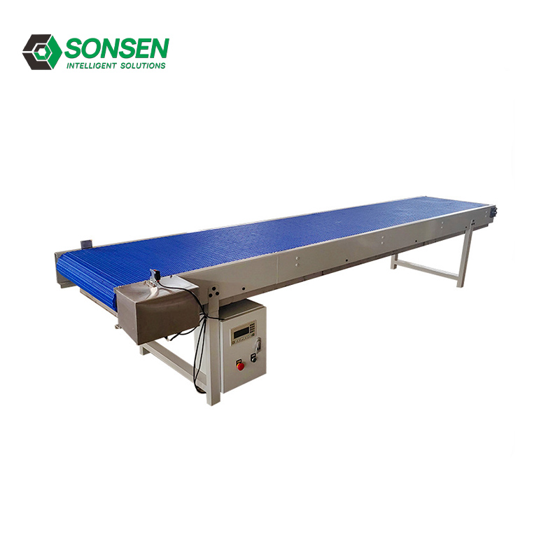 Customized Plastic Mesh Belt Conveyor Automatic and Durable POM Stainless Steel Conveyor System for Food Production Lines