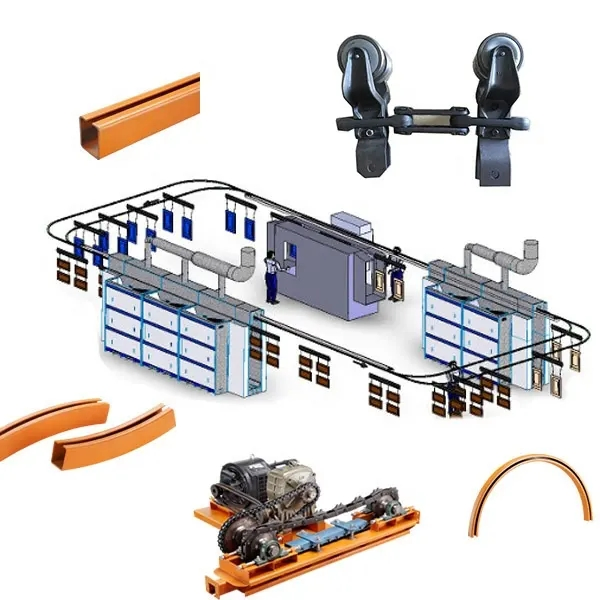 Factory Price Heavy Duty Monorail Suspension Suspended Gravity Conveyor System 5t