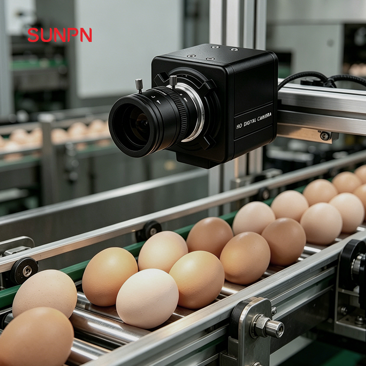 SUNPN Logistics Conveyor AI Visual Recognition Counter Industrial Assembly Line Automatic Item Counting System