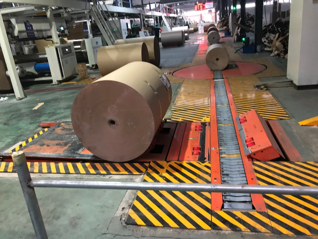 Paper roll conveyor system