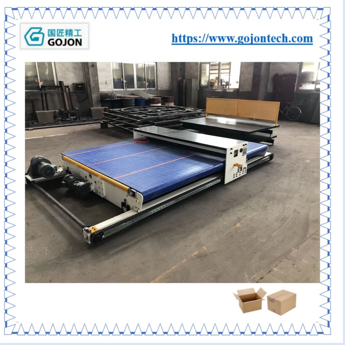 Noise-Cancelling High-Accuracy Steel Roller Conveyor Portable Gravity Roller Conveyor System for Flexible Workshop Application