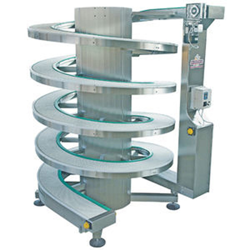 Spiral Conveyor Conveyor System Vertical Material Lift for Multi Level Production Lines