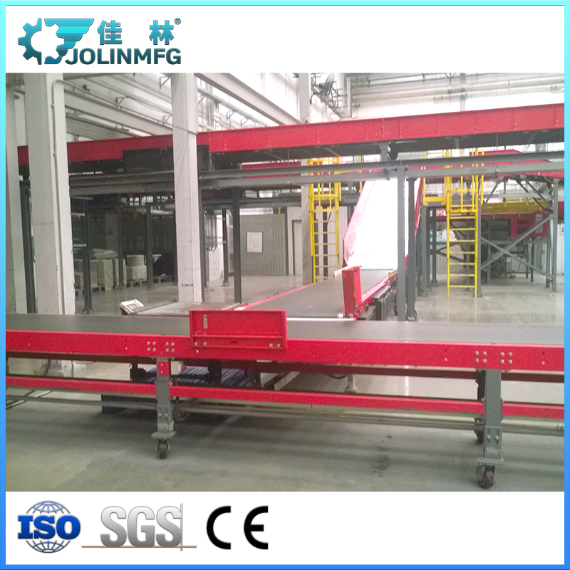 High Speed Parcel Sorting Rubber Belt Conveyor System