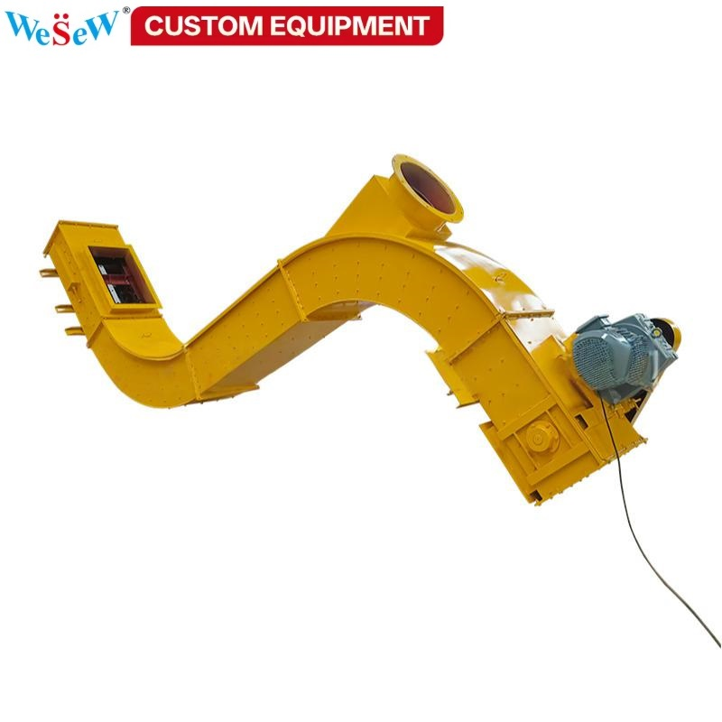 Dust-Free Tube Chain Conveyor System for Plastic Granules (PE/PP/PVC)