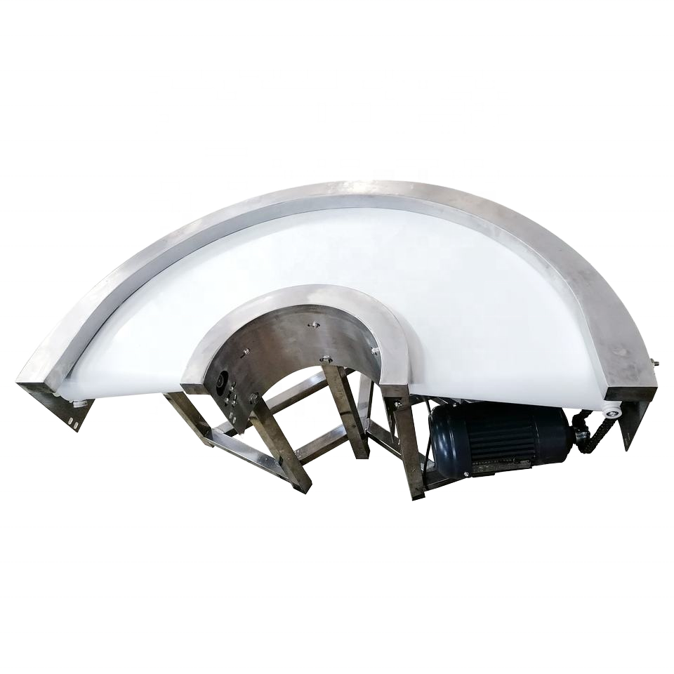 New High-Speed Adjustable Curve Conveyor Stainless Steel &amp; Carbon Steel Low Noise Design for E-Commerce Fulfillment