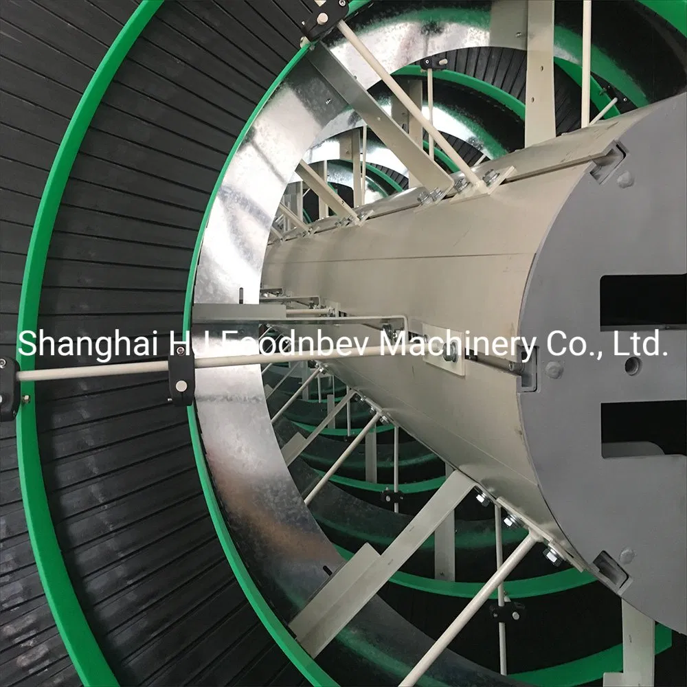 Gravity or Powered Spiral Screw Vertical Conveyor Big Box Upload System