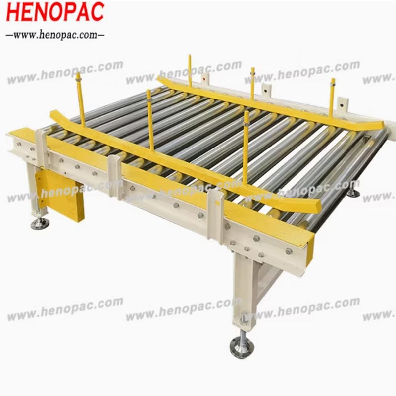 Automated Pallet Transfer System with Vertical Lift