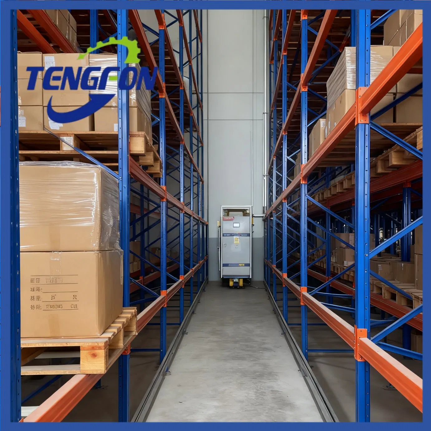 Industrial Vertical Conveyor System with Reliable Drive Unit