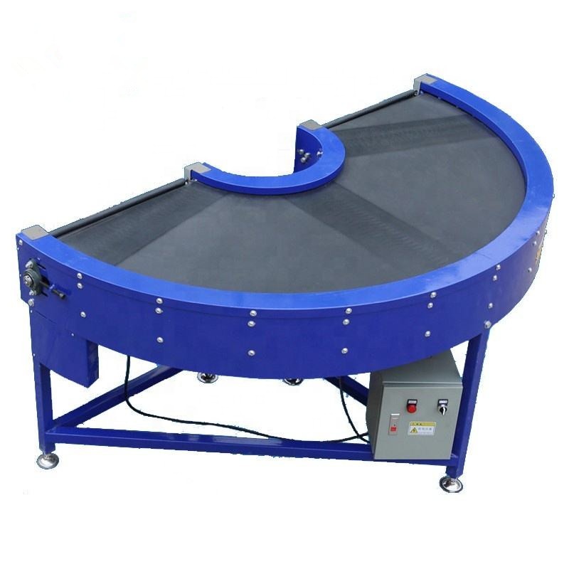 New High-Speed Adjustable Curve Conveyor Stainless Steel &amp; Carbon Steel Low Noise Design for E-Commerce Fulfillment