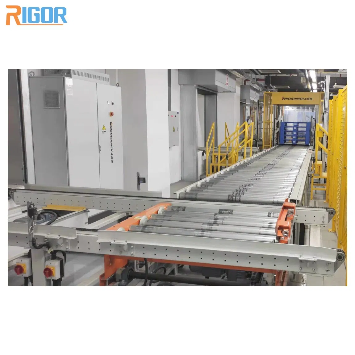 Premium Chain Conveyor System Adjustable Motorized Conveyor System for Pallet Warehouse System