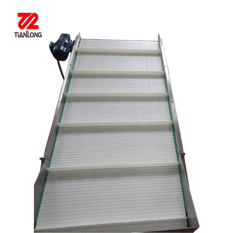 Large Pitch White Color Plastic Modular Conveyor