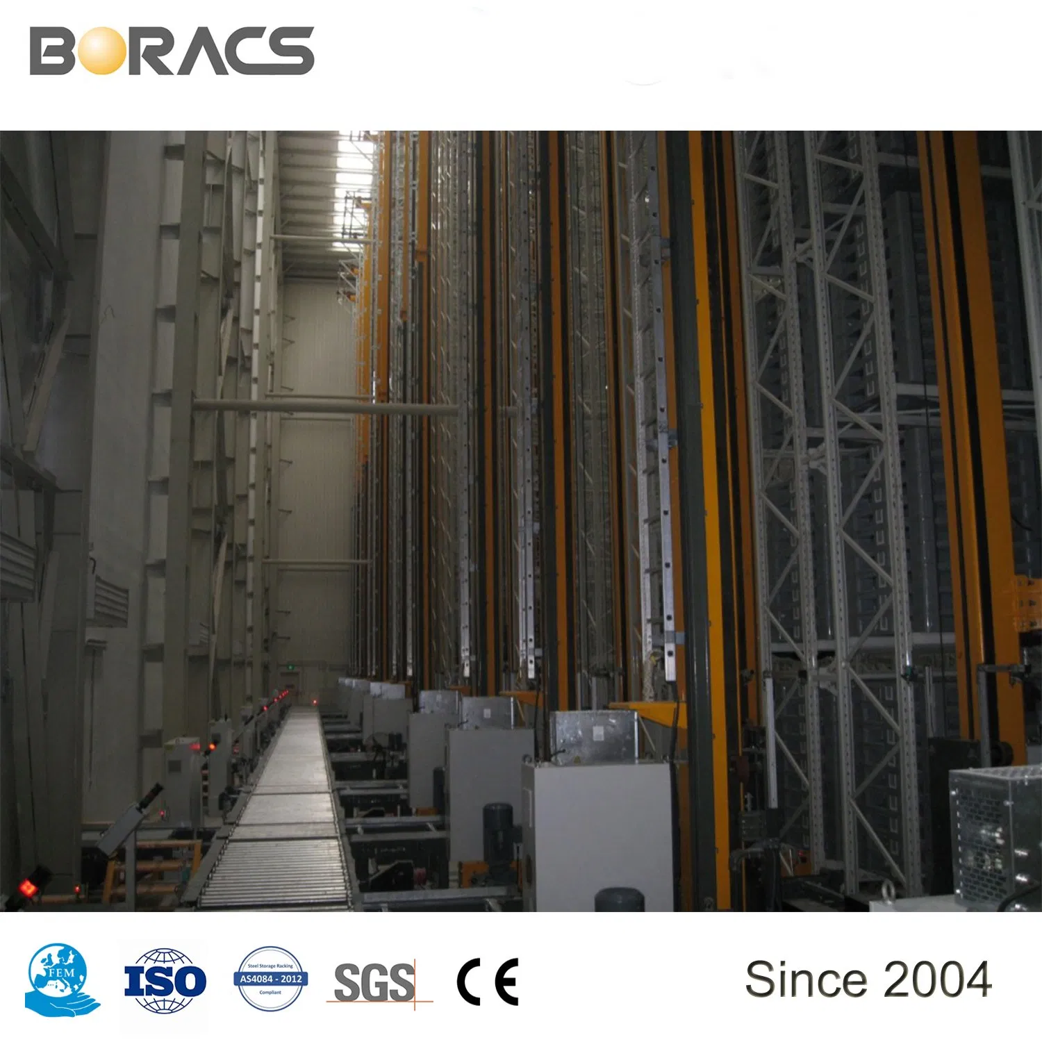 Warehouse Rack System as/RS Suppliers High Density Automation for Adjustable Pallet Rack for Warehouse