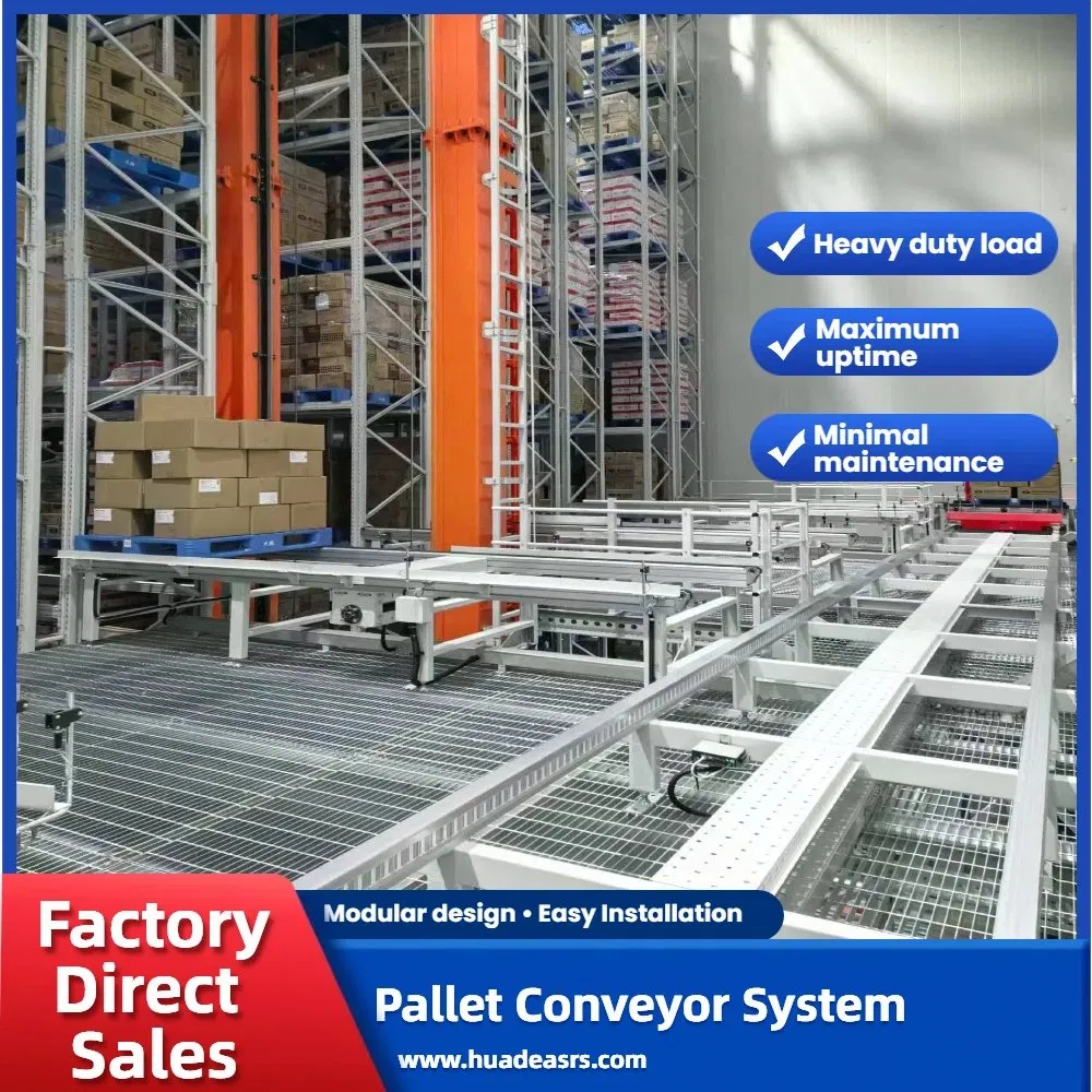 Customized Pallet Conveyor System for High Speed Movement in Logistics Distribution Centers