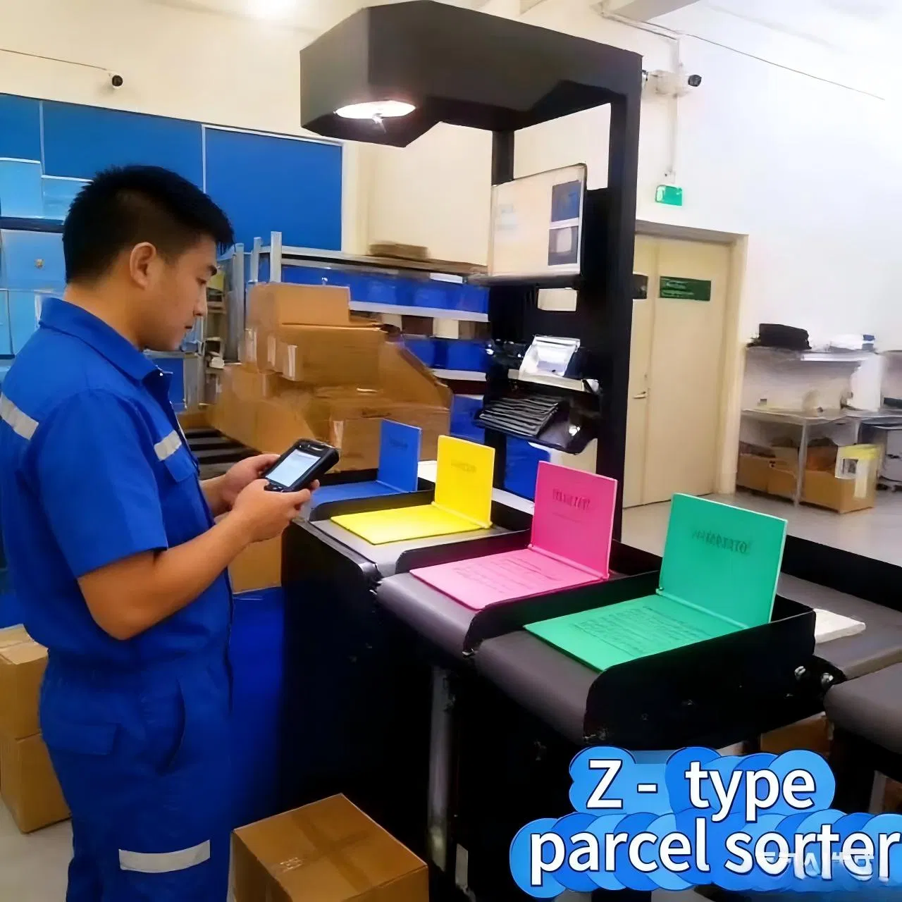 Intelligent Flexible Conveyor Belt with High Speed and Accurate Sorting for Various Package Operation Efficiency