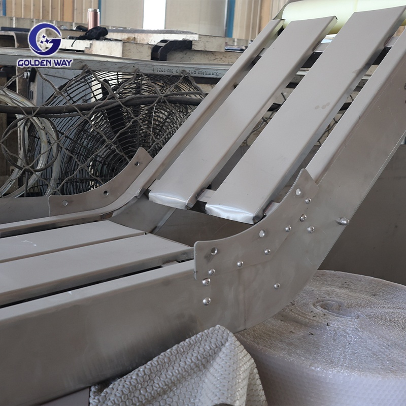 China Manufacture Lightweight Metal Chain Plate Conveyor Belt Conveyor System