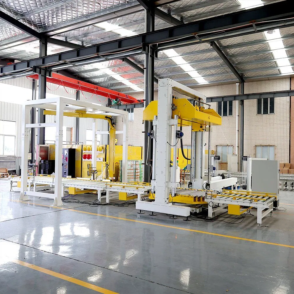 Corrugated Board Strapping System Integrated with Dense Roller Conveyor for Carton and Paperboard Packaging Lines
