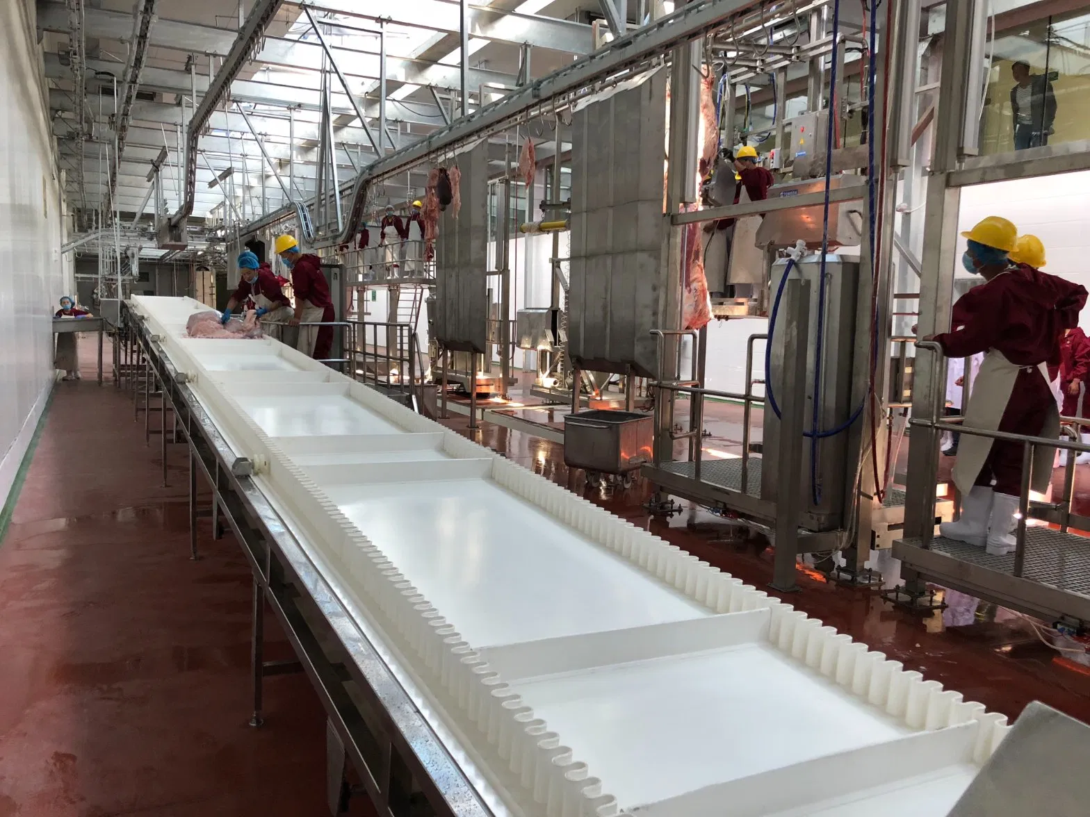 Hinged Chain Conveyor System for Conveyer Belt