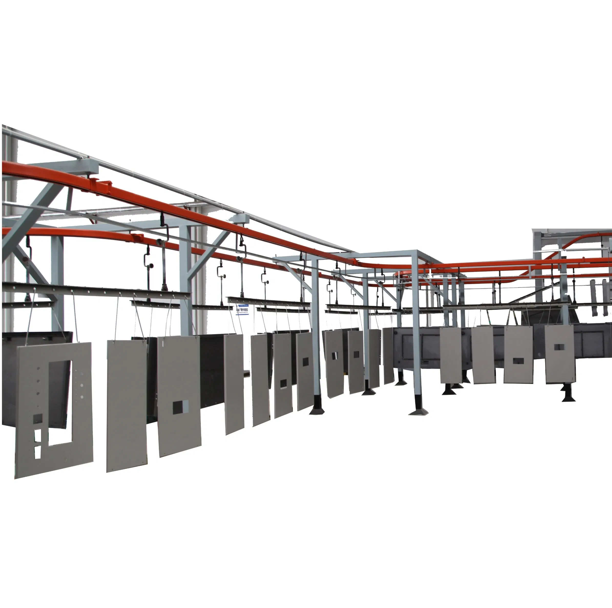 Widely Used Automatic Chain Conveyor Powder Coating System