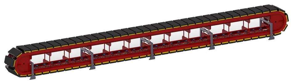 Linear Cross Belt Conveyor Sorter