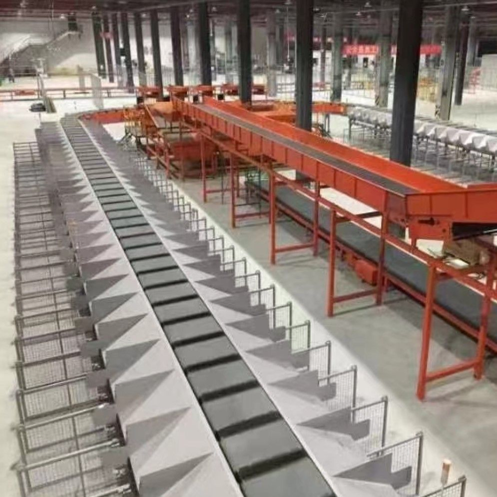 Efficient Sorting Line for Fast and Precise Product Distribution