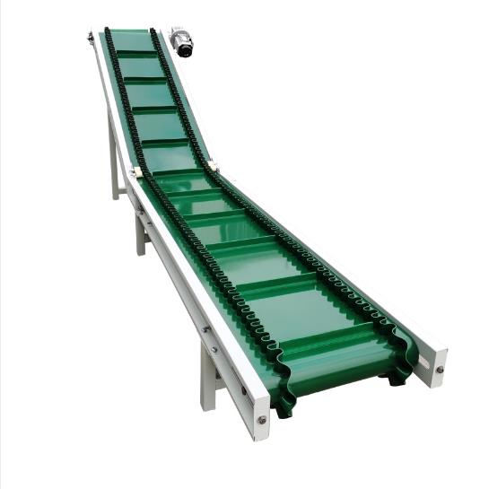 Original Factory Oem Automated Conveyor System Z Type Inclined Climbing Belt Conveyor With Divide For Bulk