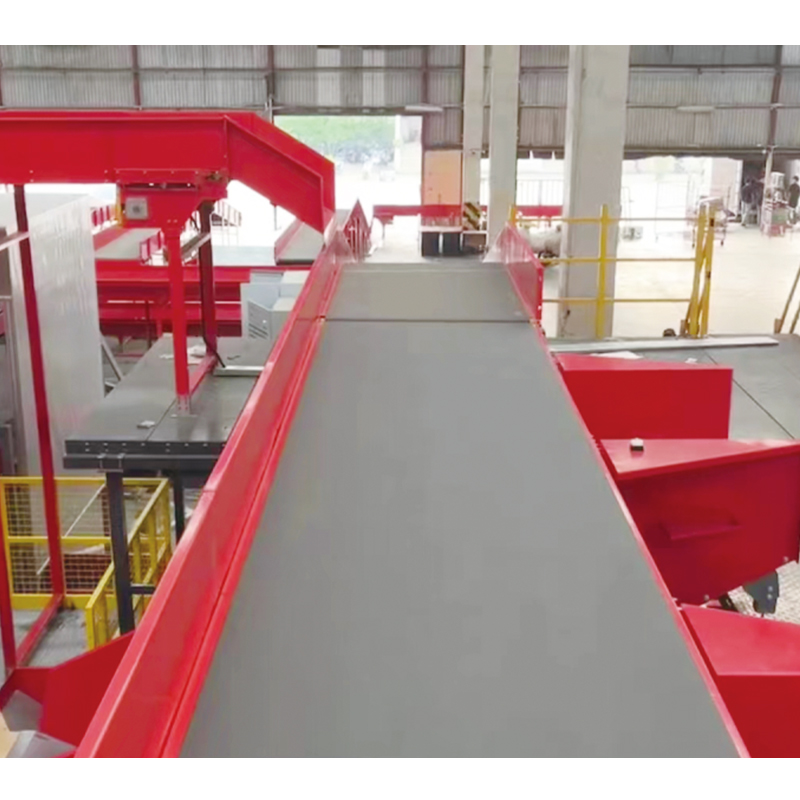 Intelligent Warehouse PVC Belt Conveyor Parcel Transfer Equipment for E Commerce Logistics Automated Sorting Distribution